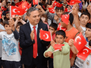 Başkan Uysal Çocukların Coşkusuna Ortak Oldu