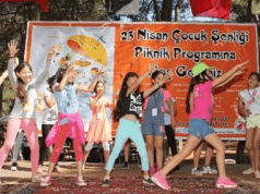 Dünya Çocukları Döşemealtı’nda Buluştu