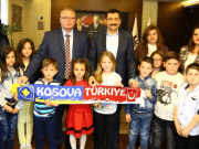 KOSOVALI ÖĞRENCİLER VEDA ETTİ