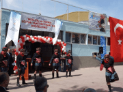 Manavgat Kız Meslek ve Teknik Lisesi ek bina inşaatının kabası bitti.