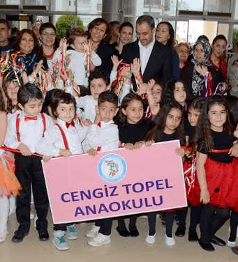 Muratpaşa’da Minikler Sergi Açtı