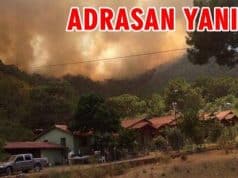 Adrasan yangını kontrol altına alındı