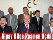 Ali Alpay Bilge MHP Antalya İl Başkanlığı İçin Adaylığını Resmen Açıkladı