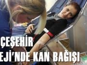 BAHÇEŞEHİR KOLEJİ’NDE KAN BAĞIŞI