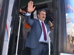 Destici Hacı Çayır’ın seçim bürosunu açtı