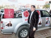 DİNÇ’DEN TÜM KEPEZ’E GÜLSUYU