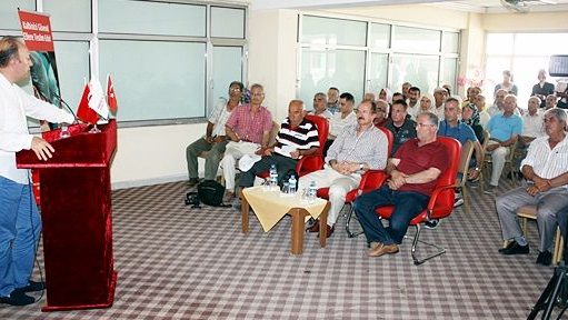 Serik halkı Prof. Dr. Hüseyin Okutan’la buluştu