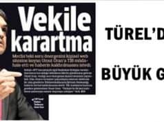 TÜREL’DEN BÜYÜK GAF!