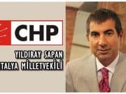 YILDIRAY SAPAN : “AKP’NİN YOLSUZLUK MIZRAĞI ÇUVALA SIĞMIYOR“